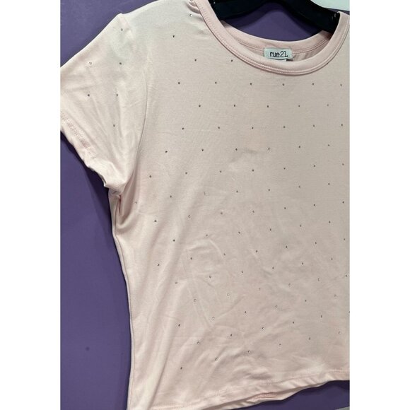 Rue 21 - Women's Short Sleeves T-Shirt - Pink - Extra Large - Picture 12 of 13